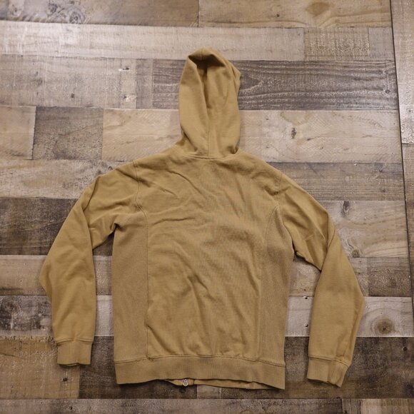 Columbia Waffle Knit Full-Zip Hoodie Women's Small Khaki Layering - Picture 10 of 12